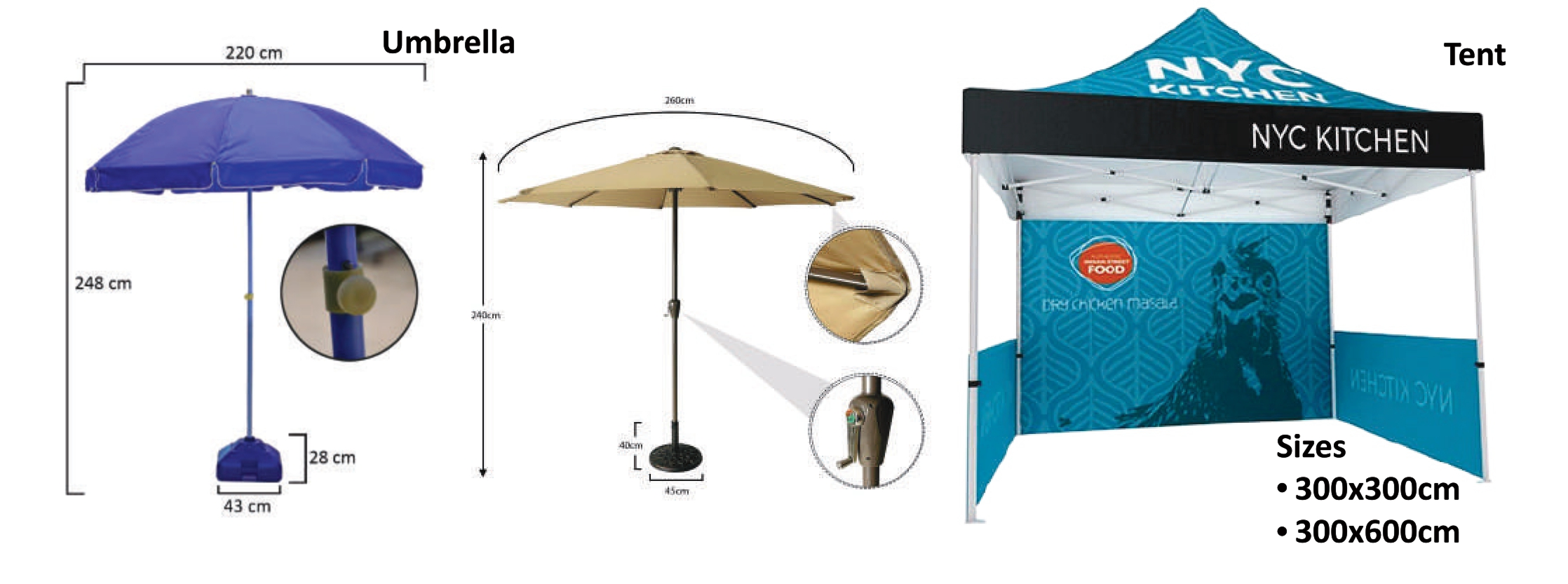 TENT & UMBRELLA | JS 981