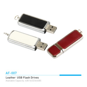AF 007 LEATHER USB FLASH DRIVES