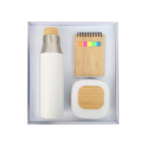 HK7 | GS034 - All White Bamboo Gift Box