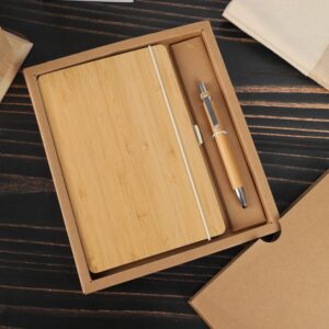 HK5 | FILOFAX - Cork Notebook & Pen Corporate Gift Set