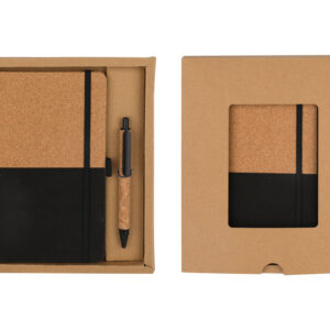 HK1 | ALMANAC - CORK NOTEBOOK & PEN GIFT SET