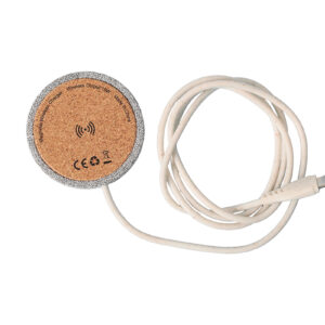 HK - COSMO - RPET & Cork Wireless Charger