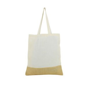 HK13 - GEINA - Jute Base Cotton Bag