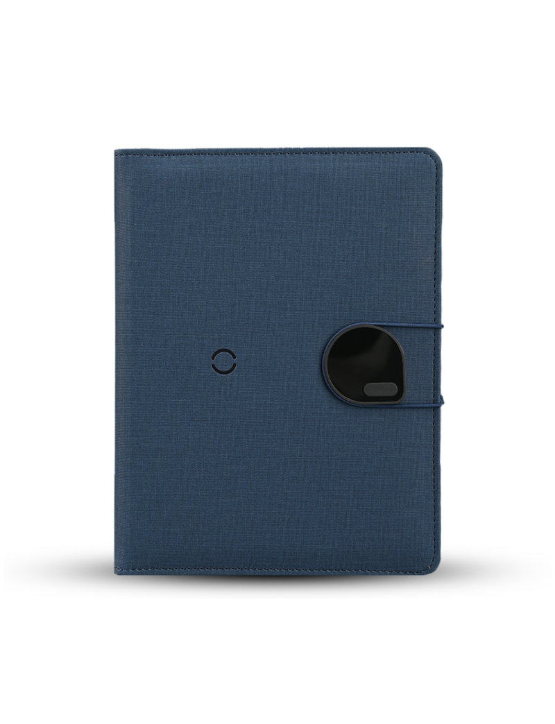 E3178 | MAGLIGHT NOTE – Illuminated A4 Notebook Organizer with 5000mAh Power Bank
