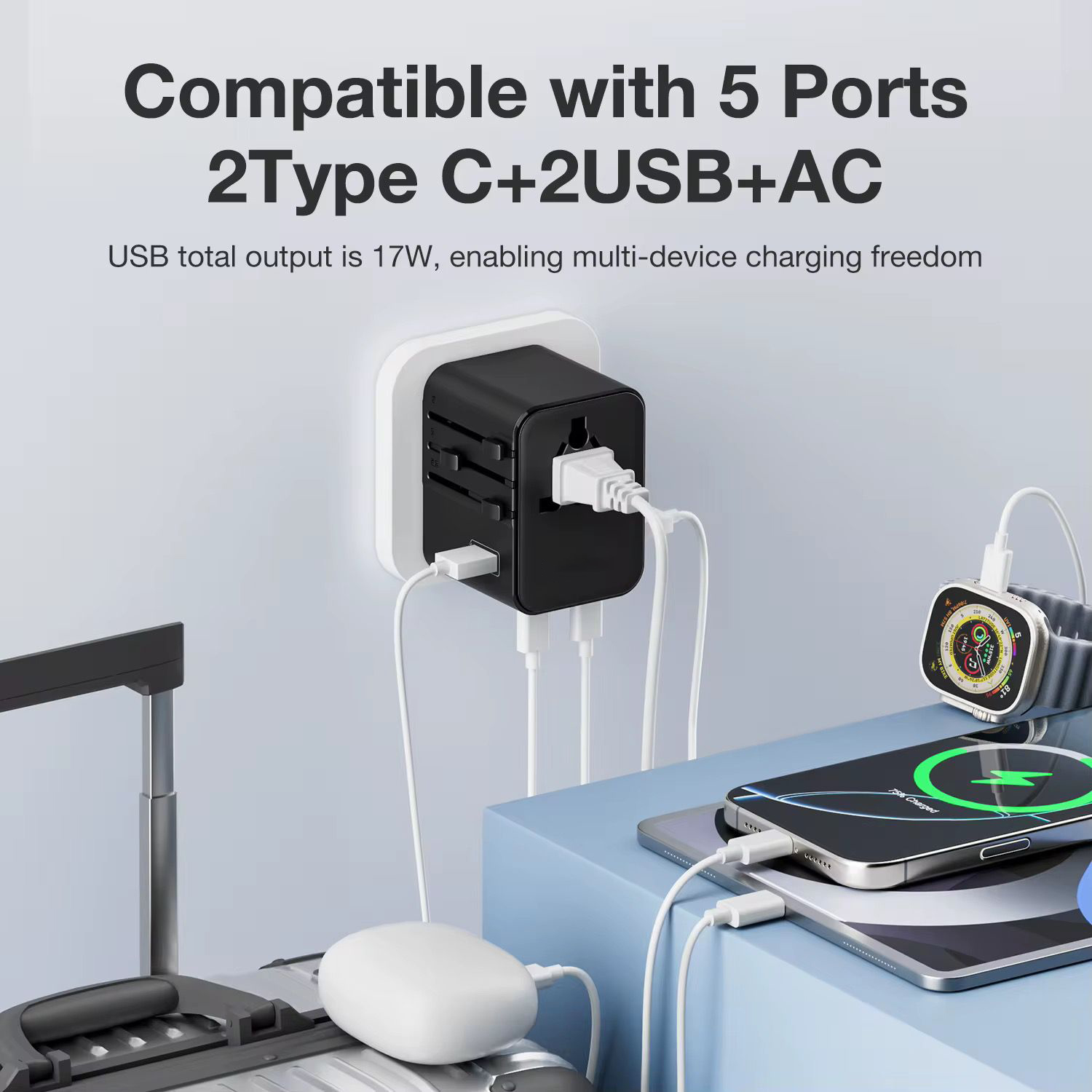 AD 14 UNIVERSAL TRAVEL ADAPTER - Image 4