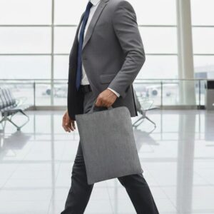 E3110 - LAPPY POUCH | Durable Frosted Laptop Pouch with Handle and Zipper Closure