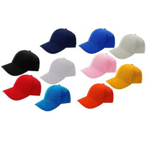 5 Panel Brush Cotton Cap (Velcro / Metal Clip)