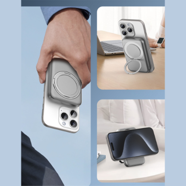 E2051 | POWER STAND: 3-in-1 MagSafe Power Bank – 10,000mAh with Smart Charging and Stand - Image 8