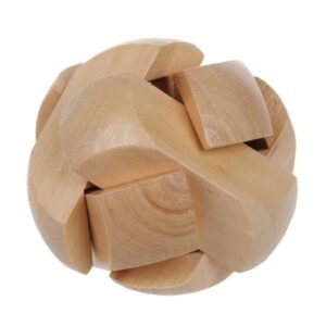 E6056-PUZZLE SET – 3-Piece Advanced Wooden Puzzle for Brain Training and Relaxation