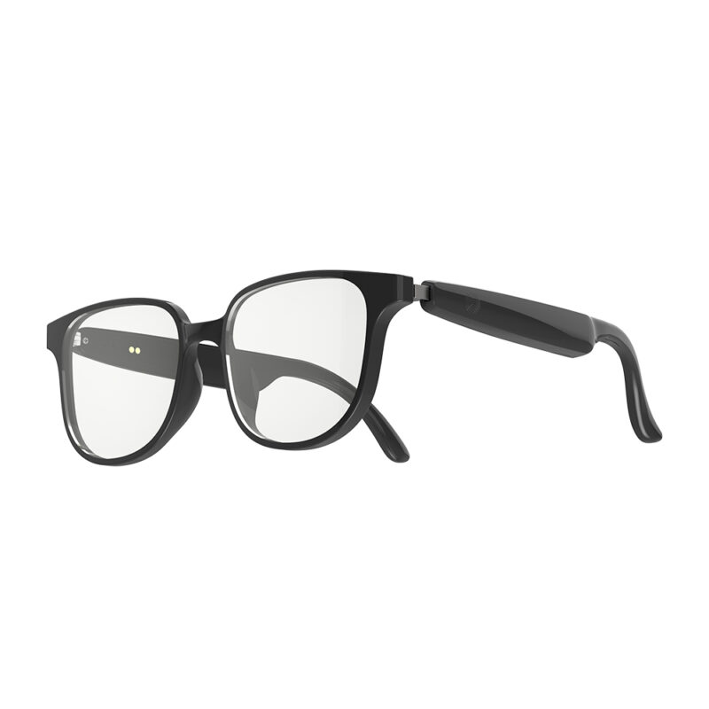 E5106 | AI-GLASS | Smart Clear Glasses with AI Chat, Language Translation, Removable Prescription Lenses & Bluetooth Connectivity - Image 3