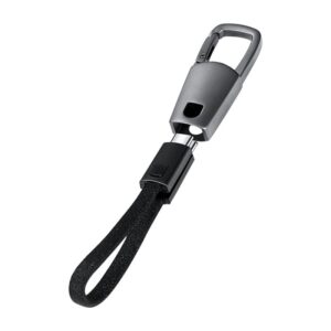 E5110 | KEYHOLE | Compact Zinc Alloy USB-C to USB-C Cable with 60W Fast Charging, Data Transfer & Stylish Keychain Design