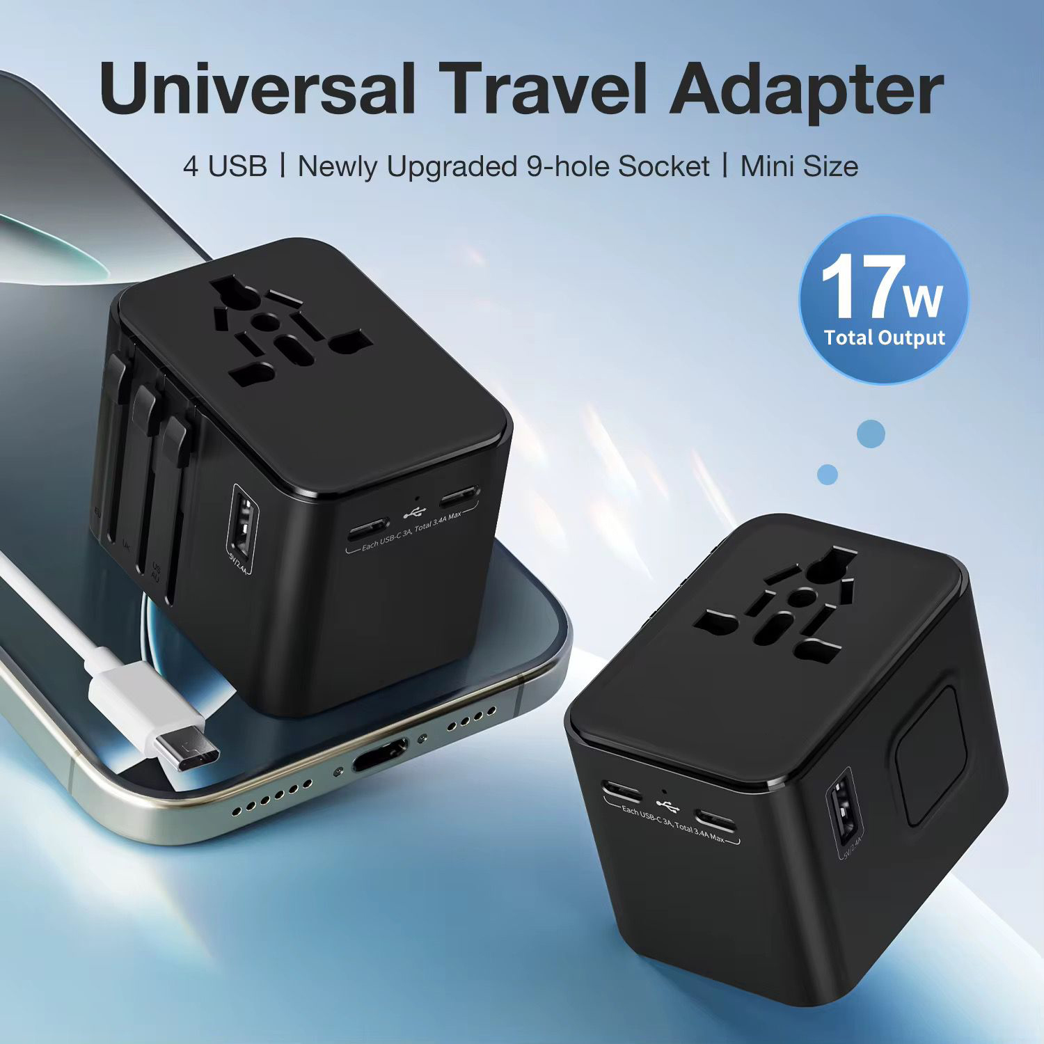 AD 14 UNIVERSAL TRAVEL ADAPTER - Image 5