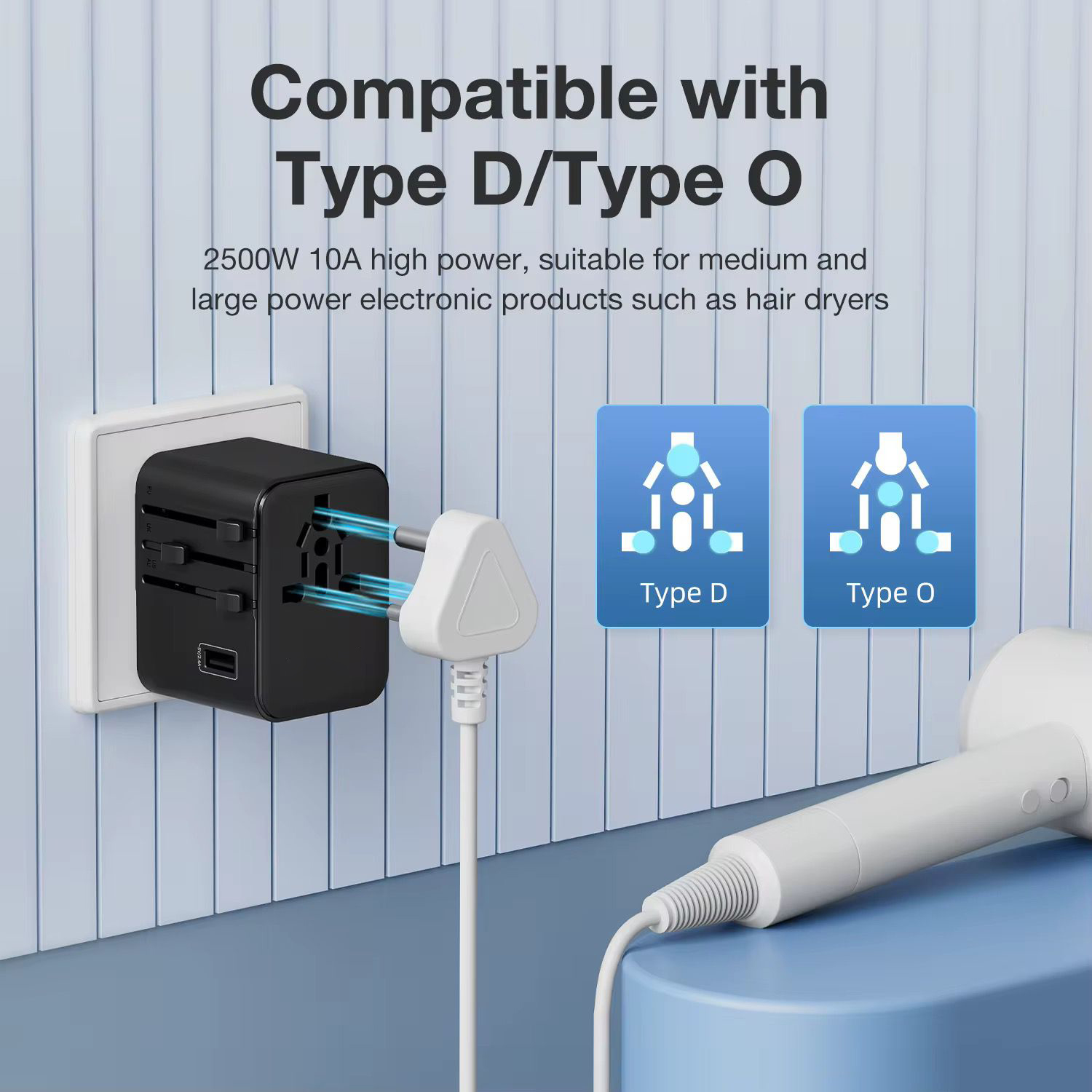 AD 14 UNIVERSAL TRAVEL ADAPTER - Image 6