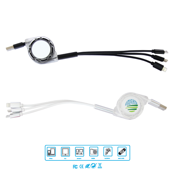 ACB 12 FLEXIBLE 3 IN1 USB CHARGING CABLE - Image 2