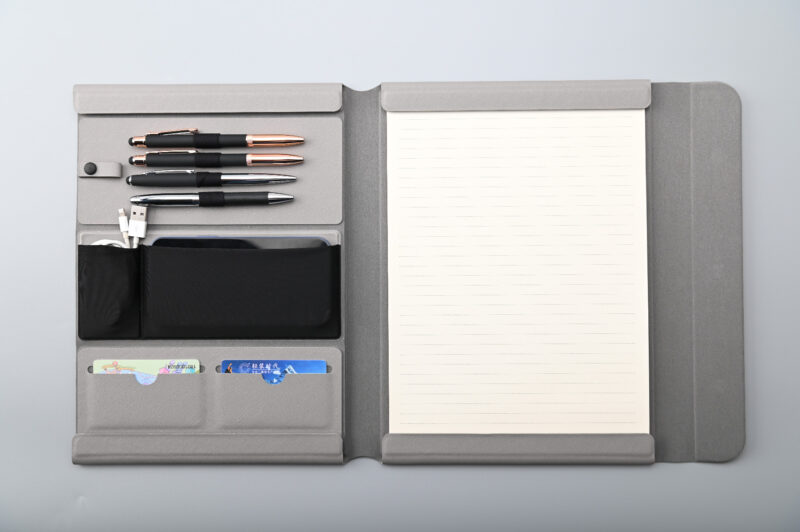 E3138 | MODULAR PORTFOLIO – A4 PU Portfolio with Detachable Organizer and Magnetic Closure - Image 3
