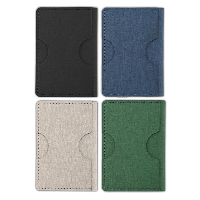 E3201 | RFID CARDHOLDER – Multi-Pocket RFID Safe Card Holder in RCS PU Material