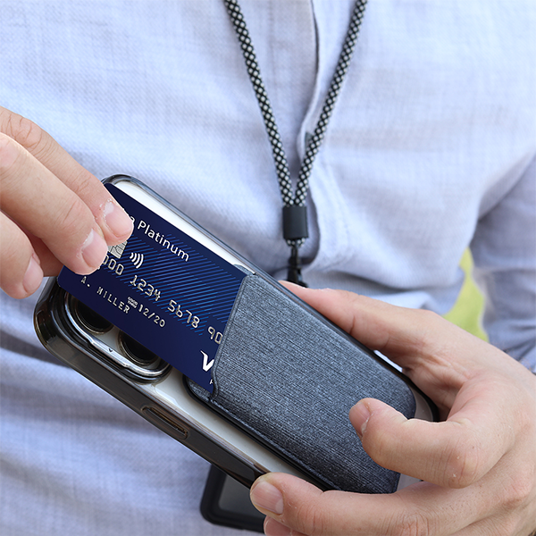 E3249 | ELE CARDY – Elegant RFID Magnetic Card Holder & Stand - Image 2