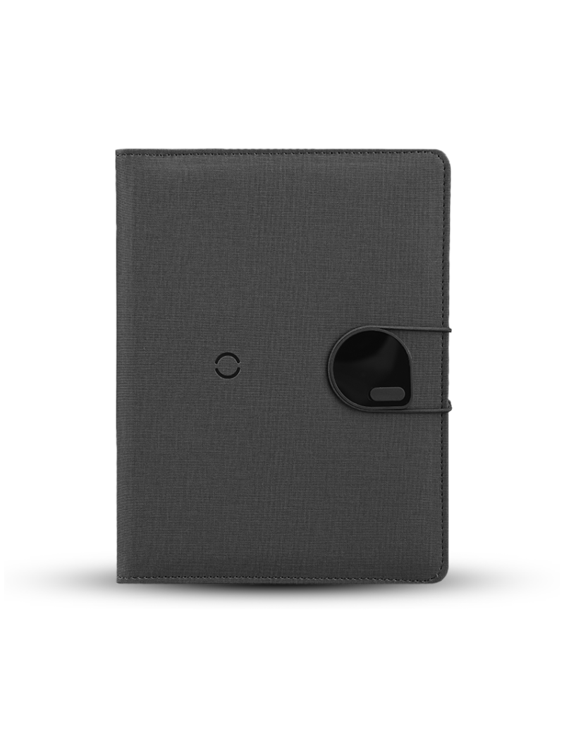 E3178 | MAGLIGHT NOTE – Illuminated A4 Notebook Organizer with 5000mAh Power Bank - Image 5