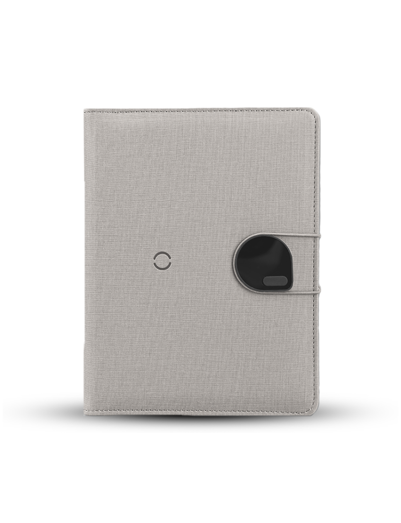 E3178 | MAGLIGHT NOTE – Illuminated A4 Notebook Organizer with 5000mAh Power Bank - Image 3