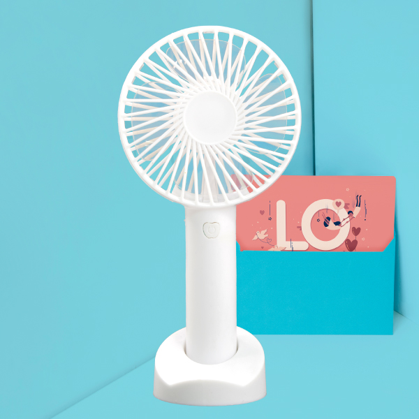 AHF 01 MINI PORTABLE RECHARGEABLE HANDHELD FAN