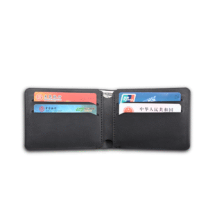 E3135 | RFID ALU WALLET – Sleek RFID Safe Wallet with Elegant Aluminum Strip Design