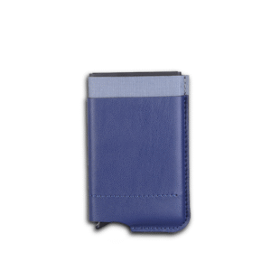 E3149 | RFID M-CARDHOLD – Secure PU Card Holder with External Pocket for Cash and Cards